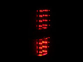 09-14 Ford F-150 Anzo 311145 LED Taillights Clear Lens w/ Red Inserts and Black Housing